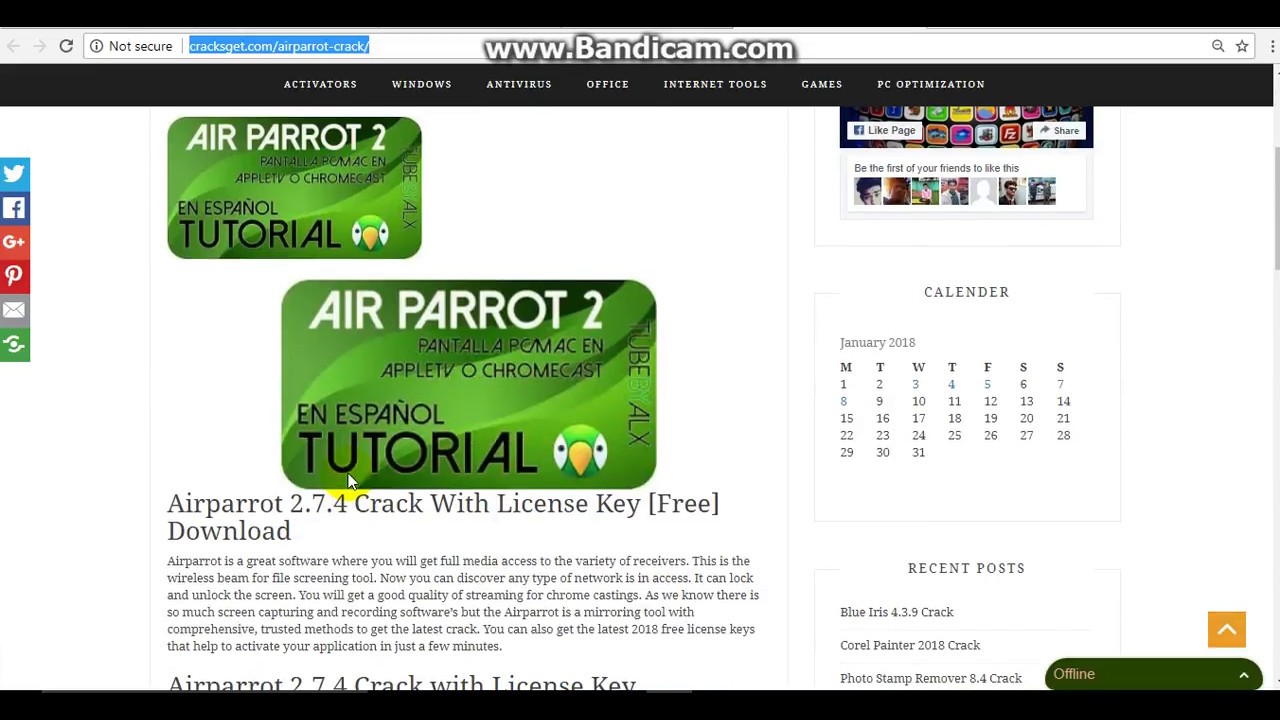airparrot windows cracked